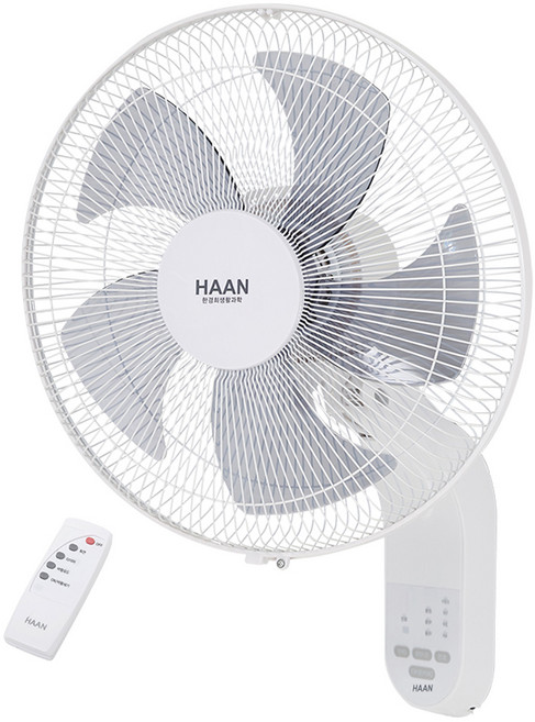 한경희생활과학 벽걸이형 리모컨 선풍기, HEF-4800RC