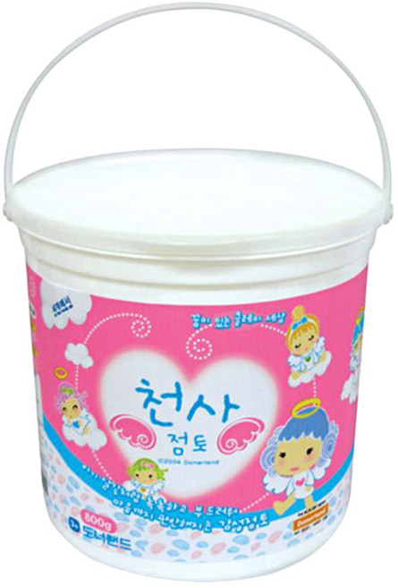 천사점토 벌크 아동용 점토, 1개, 800g