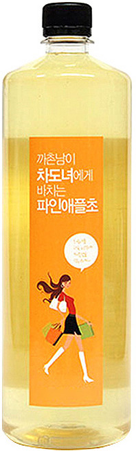 천년미인 차도녀 파인애플초, 1L, 1개