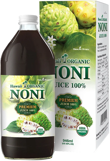 힐링스토리 프리미엄 하와이 오가닉 노니 원액주스, 946ml, 1개 - 쿠팡