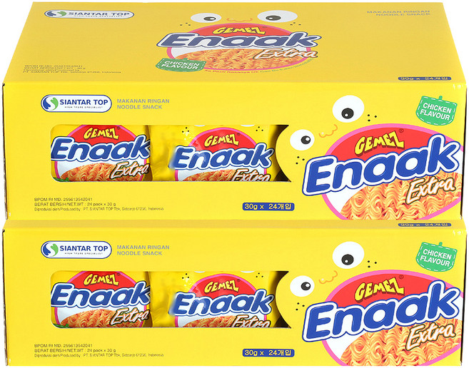에낙 라면과자, 30g, 48개