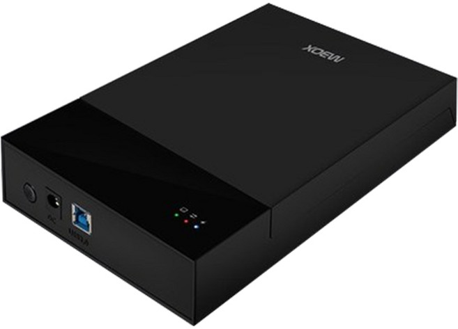 유니콘 USB 3.0 외장형 하드케이스 블랙, HDD-K3