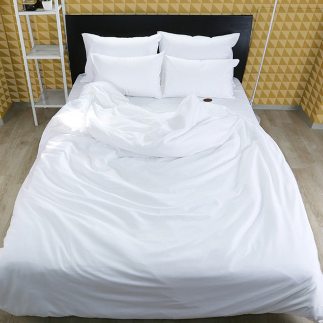 클라모프 임페리얼 80수 무지 매트커버세트