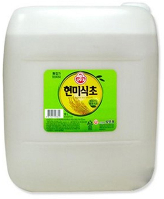 오뚜기 현미식초 PE, 18L, 1개