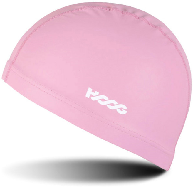 후그 아동용 우레탄 코팅 수영모자 SUC242, 연핑크, 1개