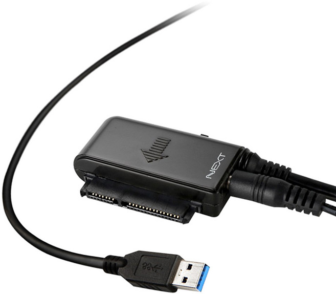 넥스트 NEXT /SATA to USB변환 컨버터 SATA, NEXT-418U3, 1개