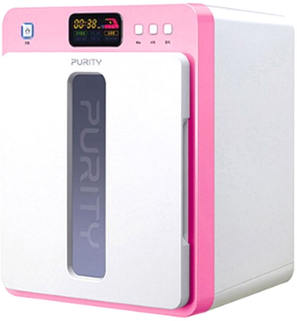 퓨리티 플러스 회전하는 젖병소독기, 핑크