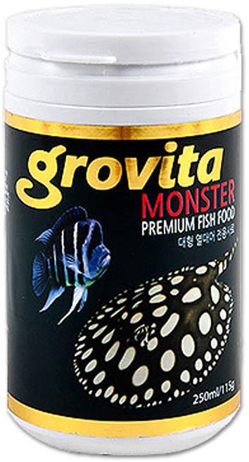 그로비타 대형 열대어 전용사료, 250ml, 1개