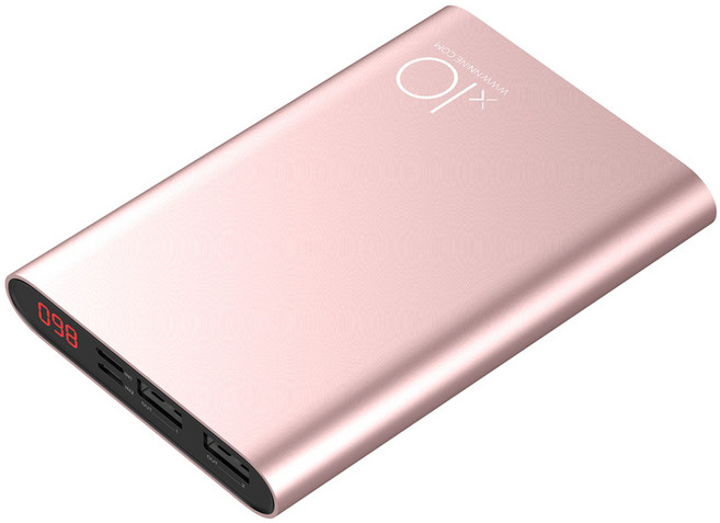 오난코리아 루메나 보조배터리, N9-X10, 핑크