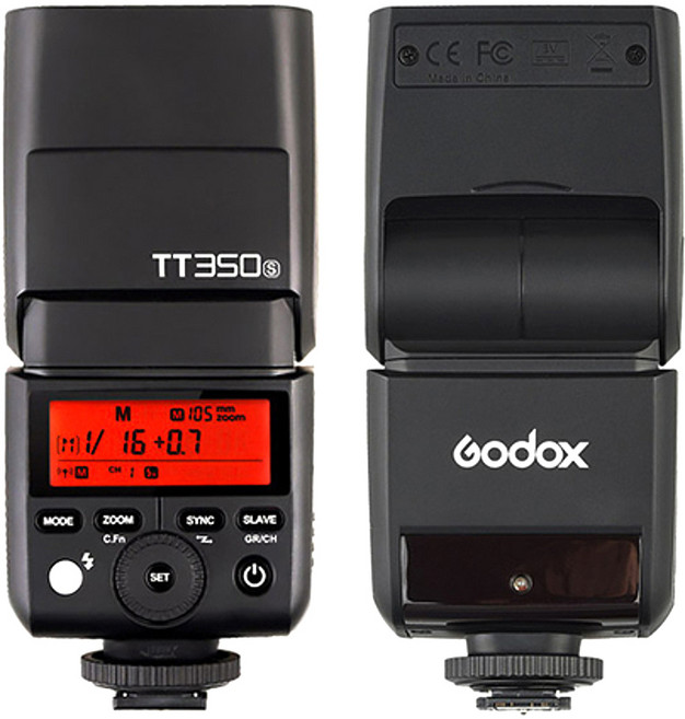 고독스 미니 스피드 라이트 카메라플래시, TT350-S, 1개