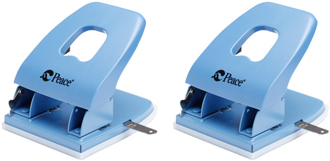 피스코리아 70/80mm 겸용 2공 펀치, 랜덤 발송, 2개