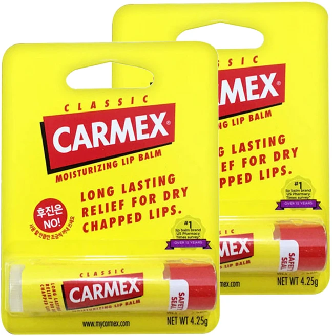 카멕스 클래식 스틱 오리지널 립밤, 4.25g, 2개 - 쿠팡