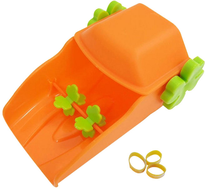 버드시아 물레방아 유아수도꼭지, 포근주황, 1개