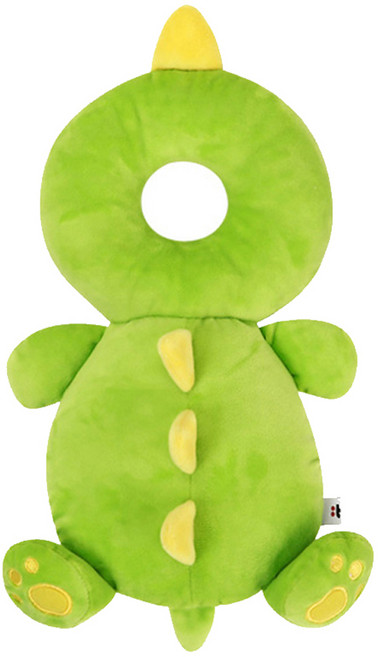 투토츠 어부바 아기 머리보호대, 다이노소어 그린, 1개