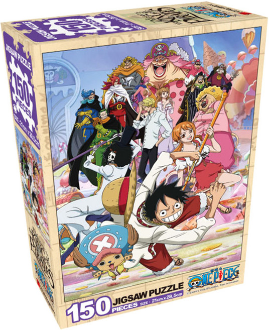 학산문화사 원피스 치밀한 계획 직소퍼즐, 150피스, 혼합색상, 1개