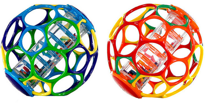 오볼 레인스틱 아기공, 랜덤 발송, 1개