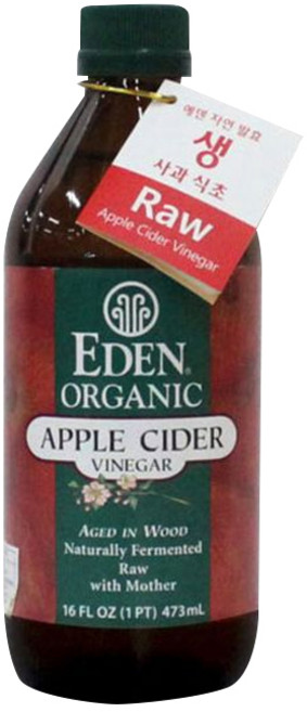 에덴오가닉 발효 생 사과식초, 473ml, 1개