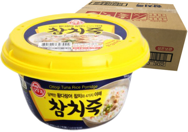 오뚜기 참치죽, 285g, 12개