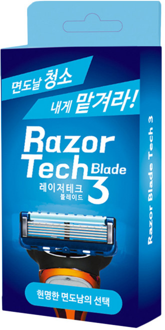 레이저테크 블레이드 면도기클리너, 1개입, 1개