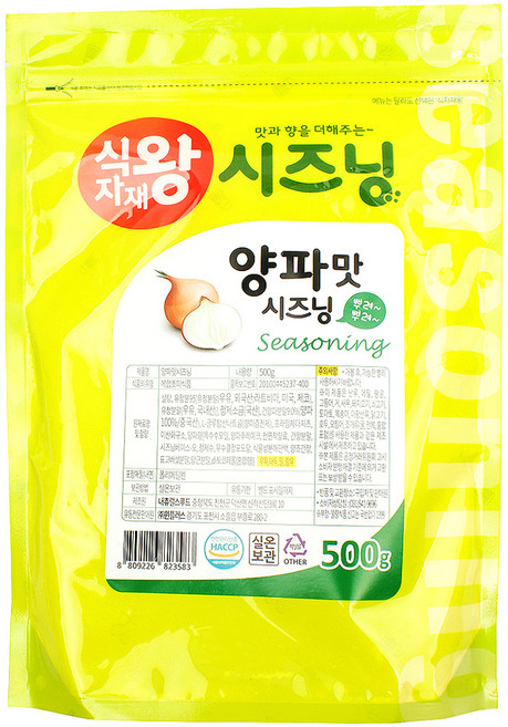 식자재왕 시즈닝분말 양파맛, 500g, 1개