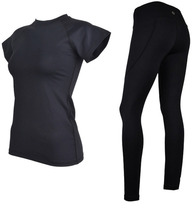 스피카 여성용 요가복 상하의 세트 SPA507503