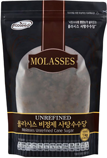 썬앤지 몰라시스 비정제 사탕수수당, 1kg, 1개
