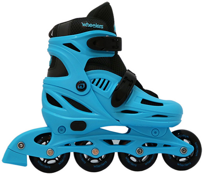 휠러스 아동용 에이스2 인라인 스케이트 WI-180, 블루, 1세트