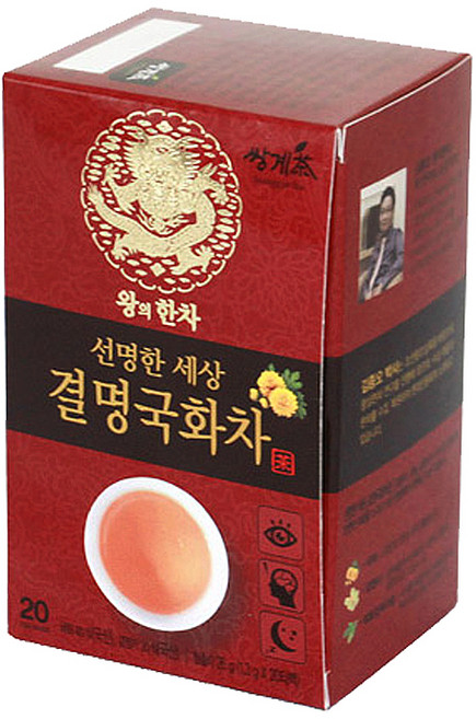 왕의한차 선명한세상 결명국화차, 1.3g, 20개입, 1개