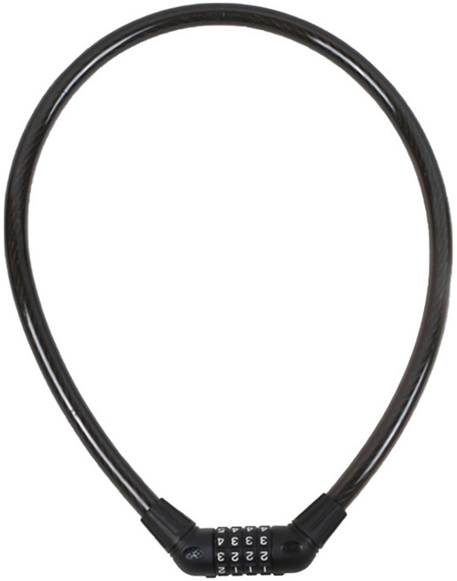 스피드라인 번호키 자물쇠, 블랙, 1개