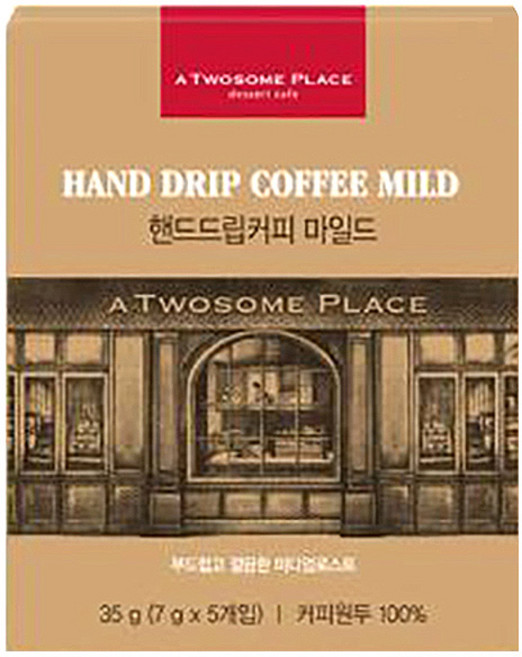 투썸플레이스 핸드드립 커피 마일드, 7g, 5개입, 1개