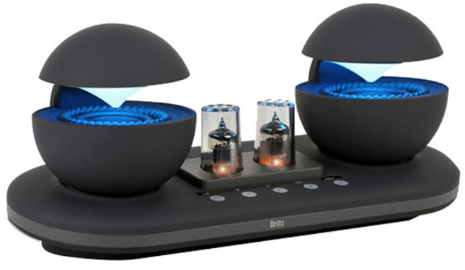 브리츠 진공관앰프 블루투스 스피커 Vtube30, 블랙