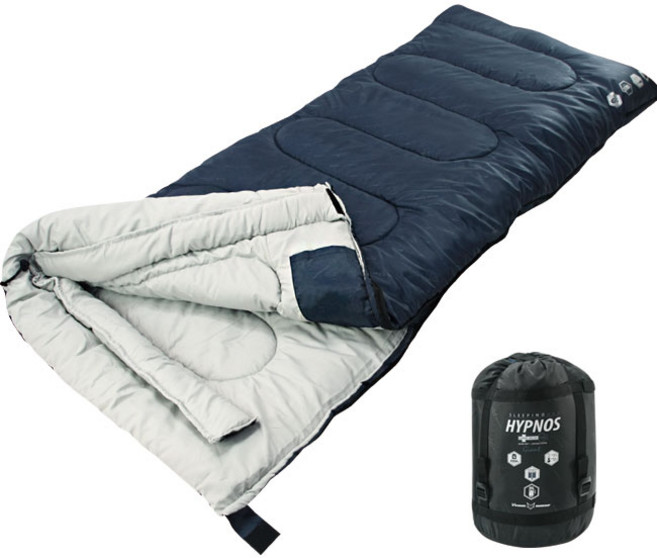 빈슨메시프 캠핑 침낭 히프노스 자이언트, 네이비, 1개