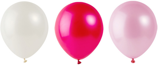 파티팡 라운드풍선 러브어써트 30cm, 랜덤 발송, 300개입