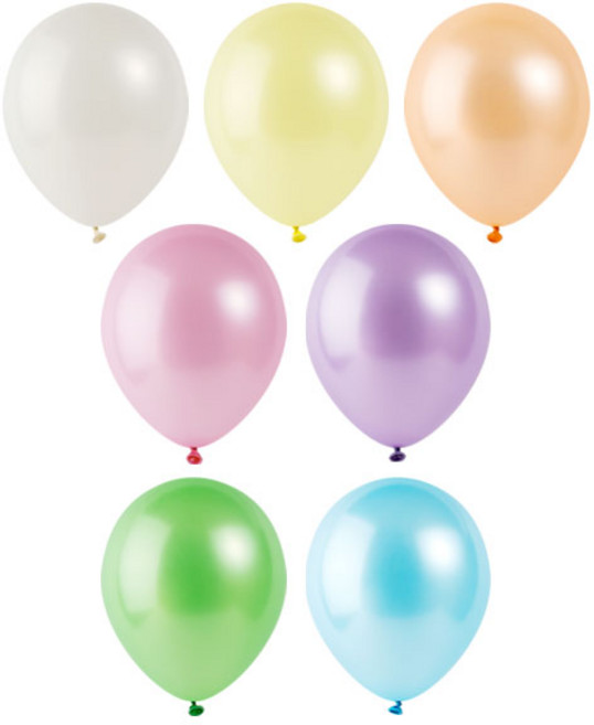 파티팡 라운드풍선 펄 파스텔 30cm, 랜덤 발송, 300개입