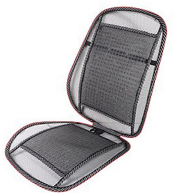 엑스핏 망사 통풍시트 시트형, 블랙, 1개