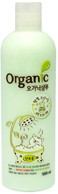 예삐 오가닉 단모용 고양이 전용 샴푸, 500ml, 1개