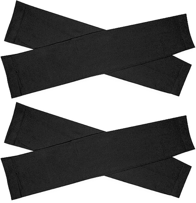 인콘트로 무봉제 쿨토시 세트, 검정색, 2세트