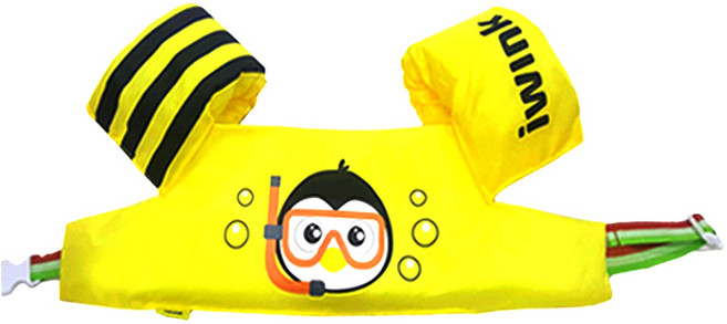 아이윙크 유아동 퍼들점퍼, 펭귄옐로, 1개