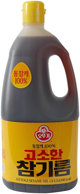 오뚜기 고소한참기름, 1.8L, 1개