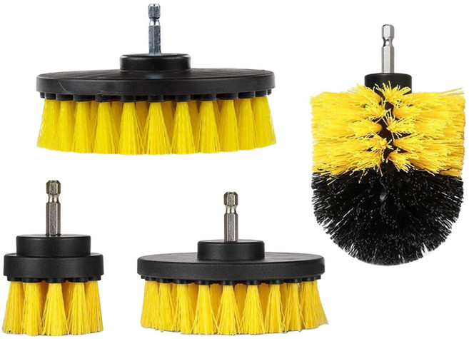 모나코올리브 전동드릴 드라이버 브러쉬탭 4종 세트, 1세트