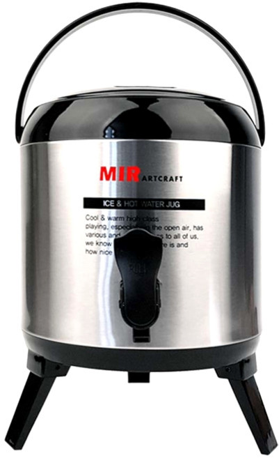 미르코리아 워터저그 키퍼 보온보냉 MWJ, 블랙그레이, 1개, 3L