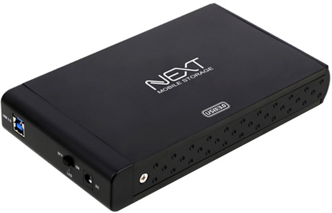 넥스트유 3.5형 USB 3.0 SATA 하드 케이스, NEXT-350U3, 1개