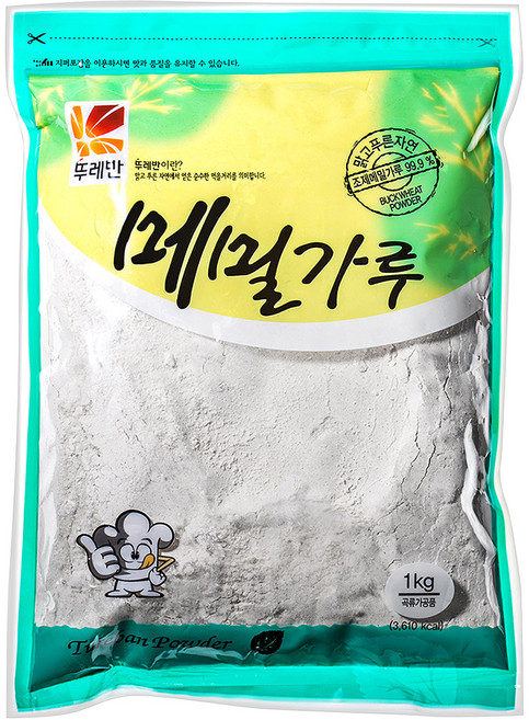 메밀가루, 1kg, 1개