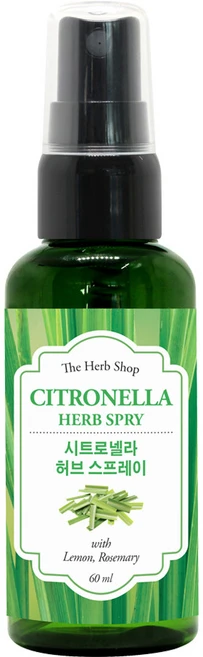 더허브샵 시트로넬라 허브 바디스프레이, 60ml, 1개 - 쿠팡