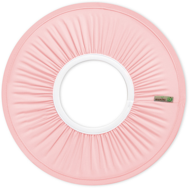 마니또 유아 샴푸캡, 핑크, 1개