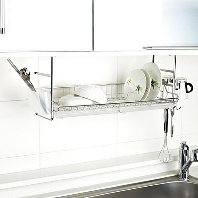 스타픽스 베이직압연씽크선반 76 x 25.5 x 26.5 cm, 실버, 1개