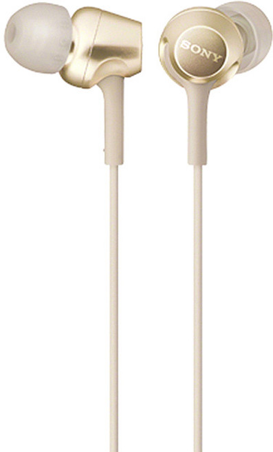 소니 컬러풀 사운드 이어폰, MDR-EX255AP, 골드