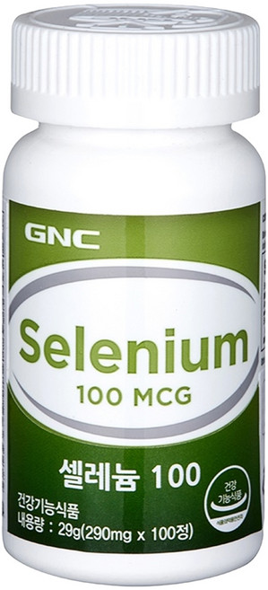 GNC 셀레늄 100, 1개, 100정
