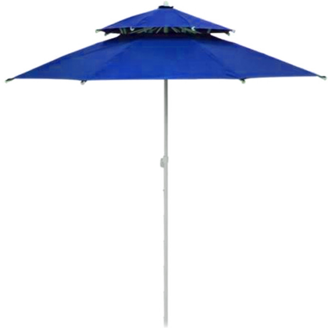 조아캠프 2층고정식파라솔 킹특대형, 블루(CE019)