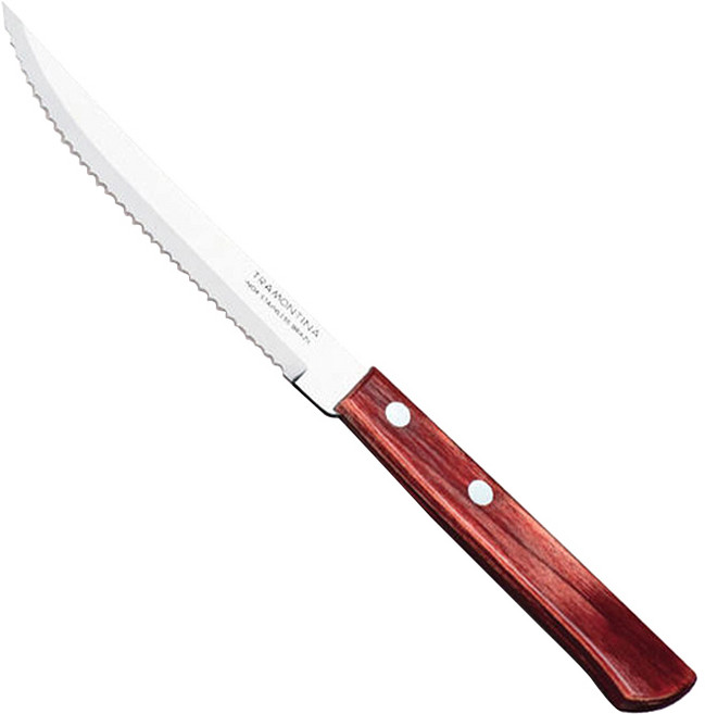 트라몬티나 la historia 스테이크 나이프, 빨강, 1개